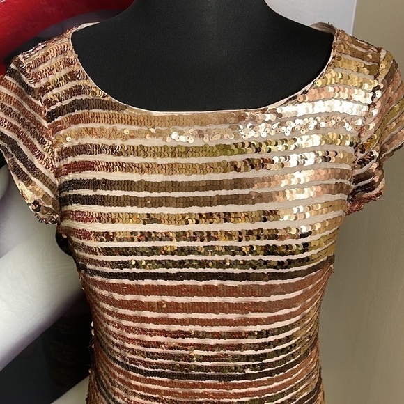 Eliza J Sequins dress size 10 - Picture 5 of 15